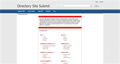 Desktop Screenshot of directorysitesubmit.com